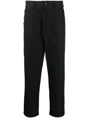 Studio Nicholson Bill high-waist tapered trousers - Black