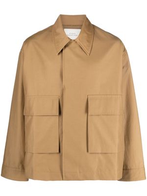 Studio Nicholson cargo-pocket shirt jacket - Neutrals