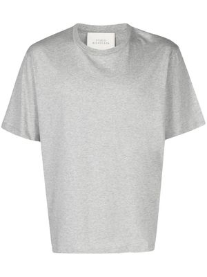 Studio Nicholson cotton short-sleeve T-shirt - Grey