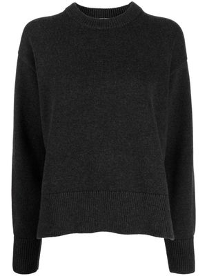 Studio Nicholson crew-neck knitted jumper - Grey