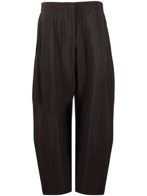 Studio Nicholson Dordoni low-rise tapered trousers - Brown