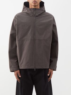 Studio Nicholson - Favoni Cotton-blend Canvas Jacket - Mens - Brown