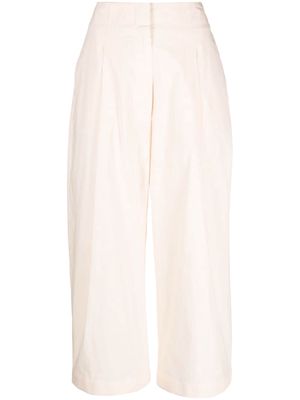 Studio Nicholson high-waisted cropped trousers - Pink