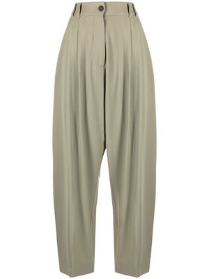Studio Nicholson high-waisted tailored trousers - Neutrals