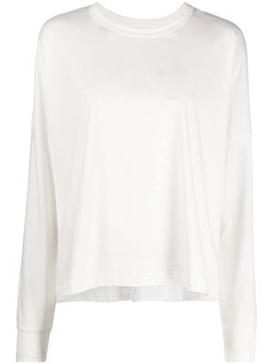 Studio Nicholson long-sleeve cotton T-shirt - White