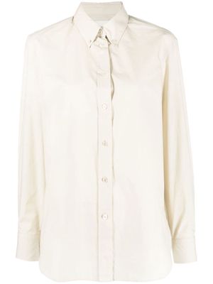 Studio Nicholson loose-fit buttoned shirt - Neutrals