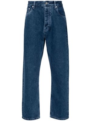 Studio Nicholson low-rise straight-leg jeans - Blue