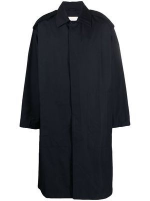Studio Nicholson Marque oversized coat - Blue