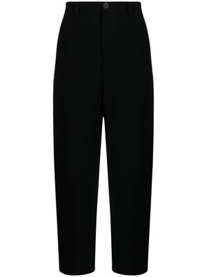 Studio Nicholson mid-rise straight-leg trousers - Black