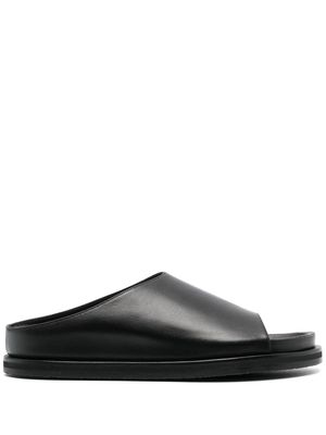 Studio Nicholson open-toe calf-leather slides - Black