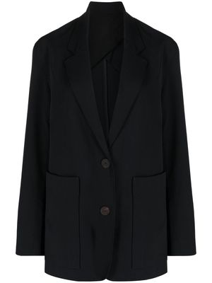 Studio Nicholson oversize frame blazer - Blue
