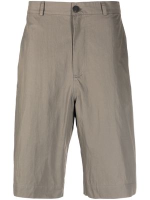 Studio Nicholson Peak high-waisted shorts - Neutrals
