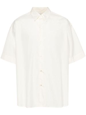 Studio Nicholson plain cotton shirt - Neutrals