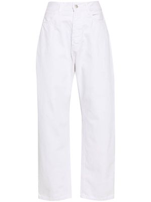 Studio Nicholson Ruthe high-rise boyfriend jeans - White