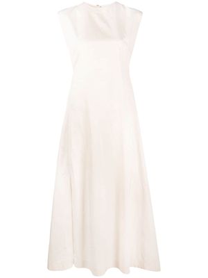 Studio Nicholson Sevan sleeveless midi dress - White