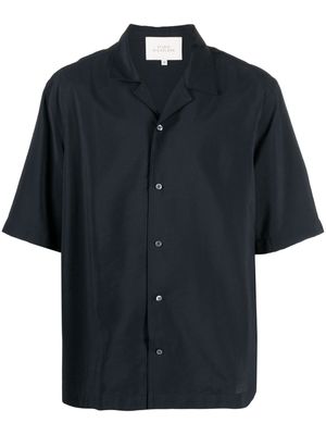 Studio Nicholson short-sleeved oversized shirt - Blue