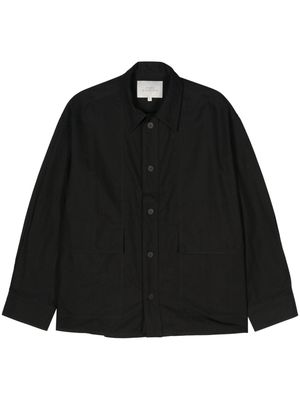 Studio Nicholson Spirit poplin shirt - Black
