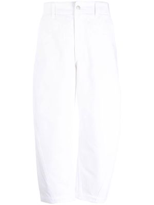 Studio Nicholson straight-leg denim trousers - White