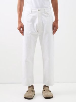 Studio Nicholson - Tannaro Tapered-leg Jeans - Mens - White