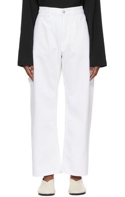 Studio Nicholson White Rae Jeans
