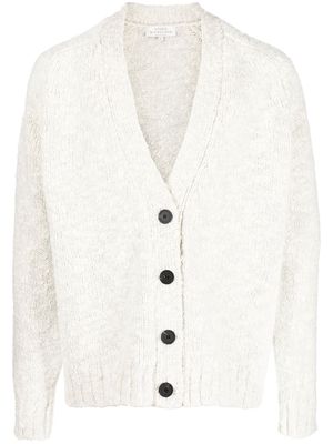 Studio Nicholson wool knit cardigan - White