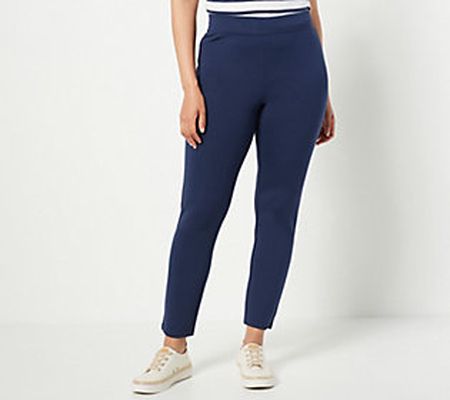 Studio Park x Leah Williams Regular Ponte Slim Ankle Pants