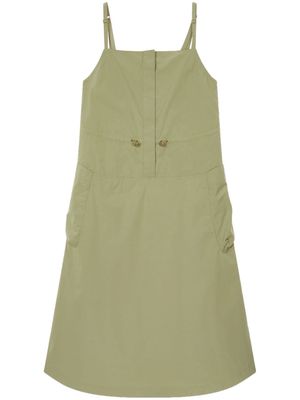 STUDIO TOMBOY A-line pinafore dress - Green