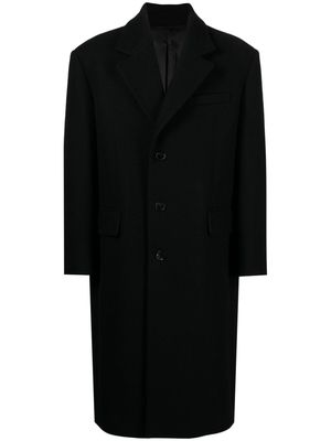 STUDIO TOMBOY Chesterfield single-breasted coat - Black