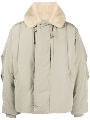 STUDIO TOMBOY hooded padded jacket - Green