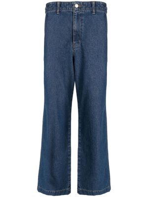 STUDIO TOMBOY mid-rise wide-leg jeans - Blue
