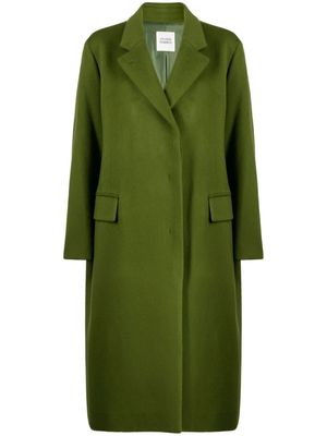 STUDIO TOMBOY single-breasted wool coat - Green
