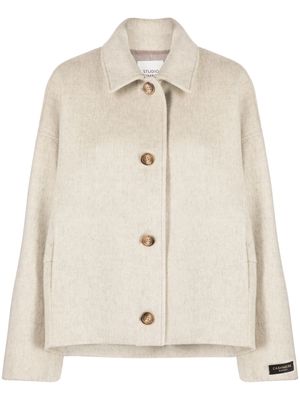 STUDIO TOMBOY wool-blend shirt jacket - Neutrals