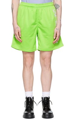Stüssy Green Polyester Shorts