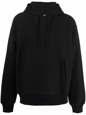 Stüssy logo-print hoodie - Black