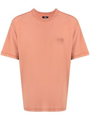 Stüssy Pig. Dyed Inside Out crew-neck T-shirt - Brown