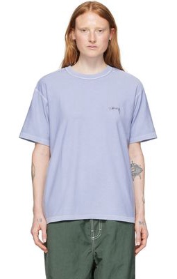 Stüssy Purple Cotton T-Shirt