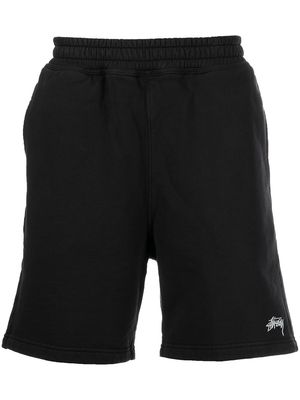 Stüssy Stock logo track shorts - Black