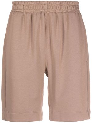 STYLAND cotton Bermuda track shorts - Brown