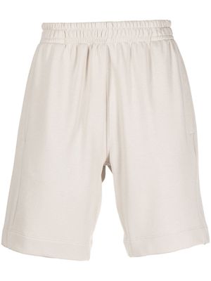 STYLAND cotton Bermuda track shorts - Neutrals