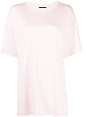 STYLAND crew-neck lyocell T-shirt - Pink