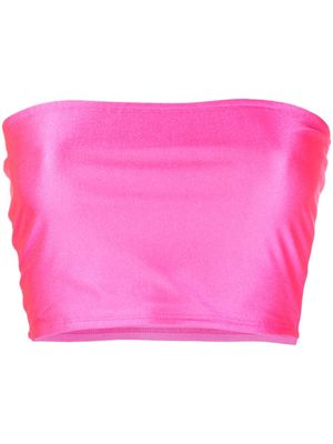 STYLAND cropped strapless top - Pink