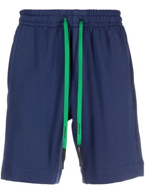 STYLAND drawstring cotton bermuda shorts - Blue