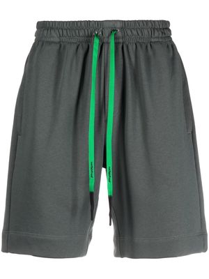 STYLAND drawstring cotton Bermuda shorts - Green