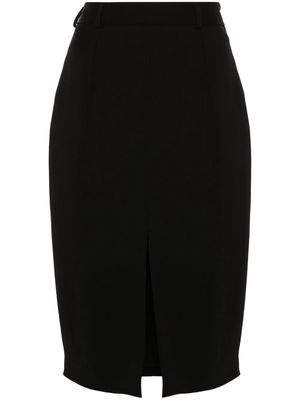 STYLAND front-slit pencil skirt - Black