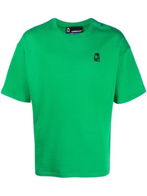 STYLAND graphic-print organic-cotton T-shirt - Green