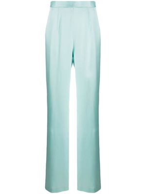 STYLAND high-waisted straight-leg trousers - Blue