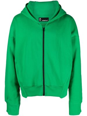 STYLAND hooded organic cotton jacket - Green