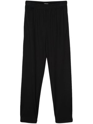 STYLAND jersey tapered trousers - Black