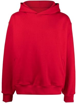 STYLAND logo patch hoodie - Red