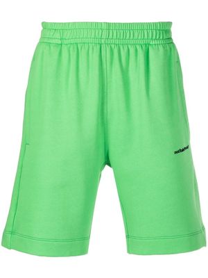 Styland logo track shorts - Green